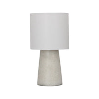 Picolo 13.5"H Sandy Stone Table Lamp