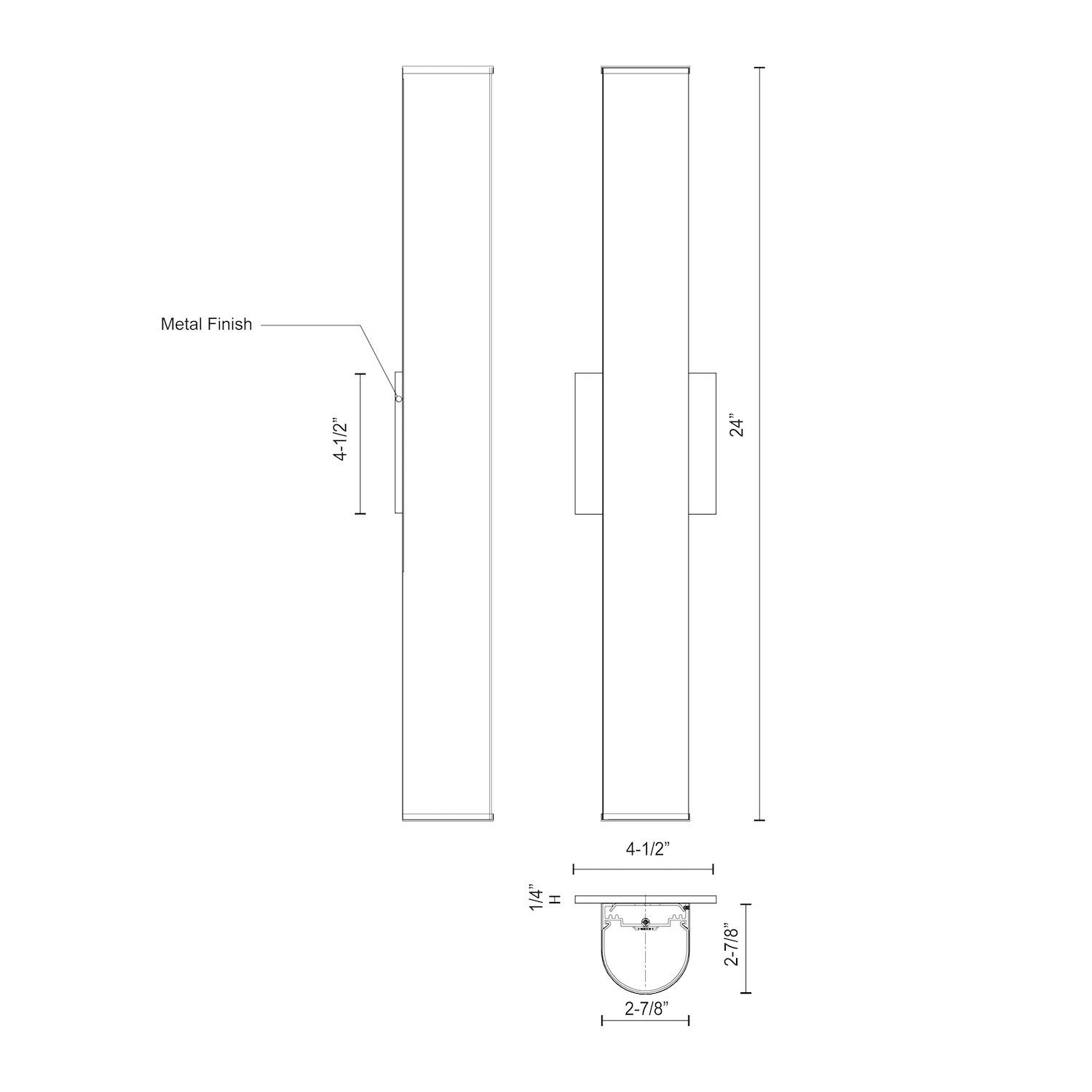 Longitude 27W LED Vanity