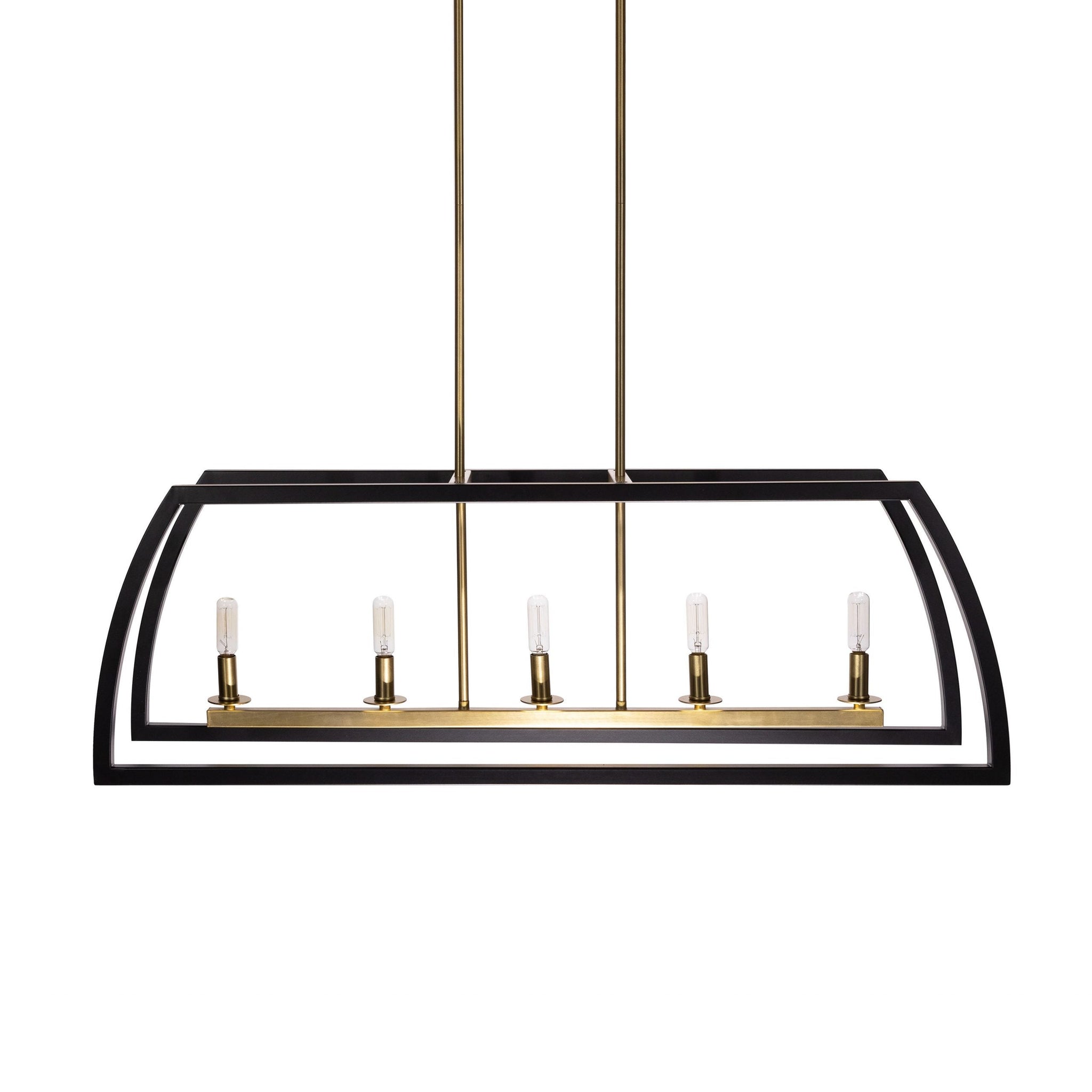 Segments 5-Light Linear Pendant