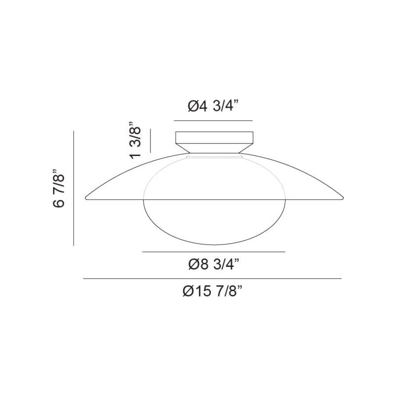 Hatley 1-Light Ceiling Mount