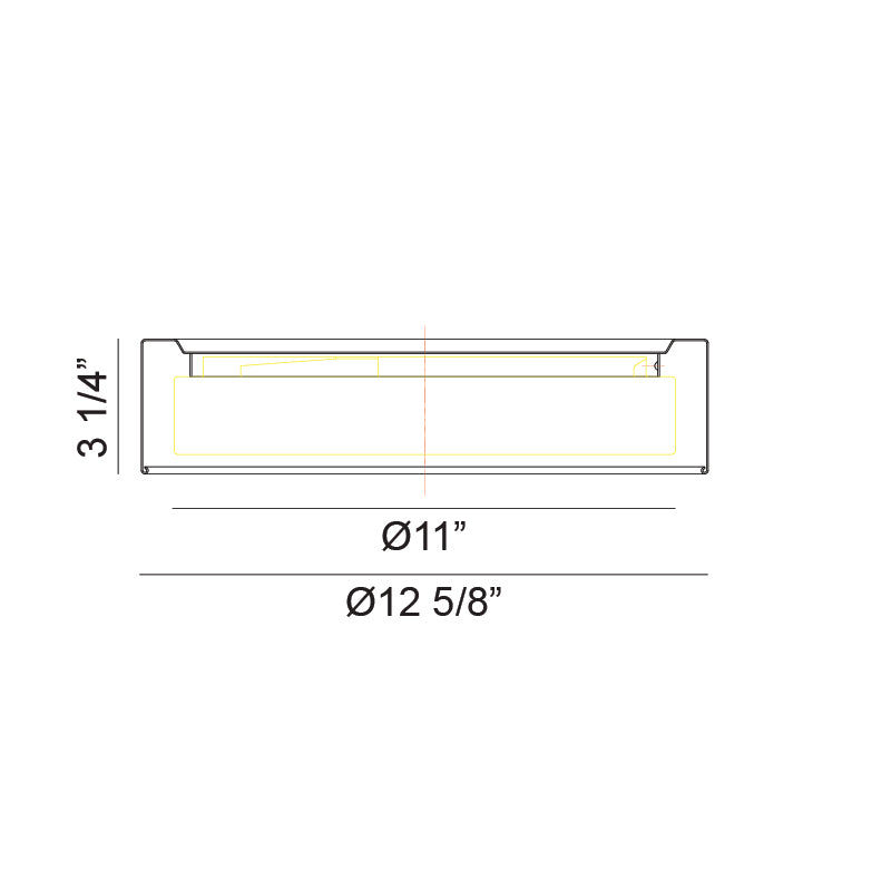 Ezra 13" Ceiling Mount