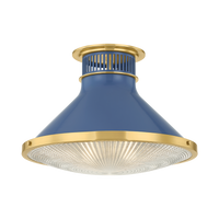 Highclere 1-Light Flush Mount