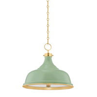 Painted No.1 3-Light Pendant
