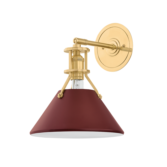 Painted No.2 1-Light Wall Sconce