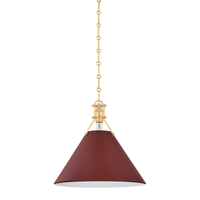 Painted No.2 1-Light Pendant