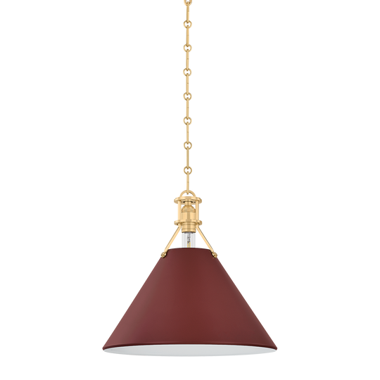 Painted No.2 1-Light Pendant