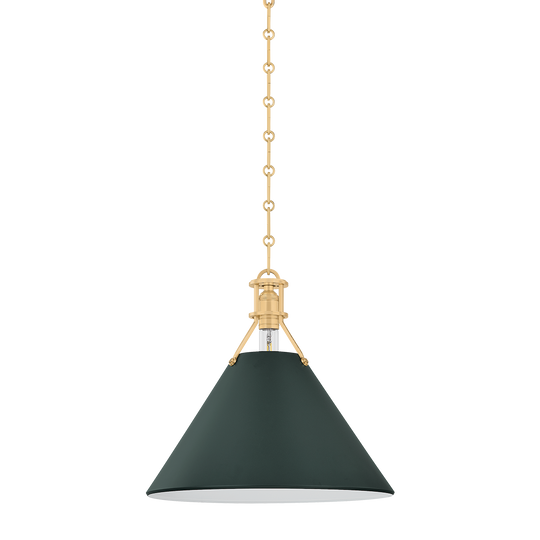 Painted No.2 1-Light Pendant