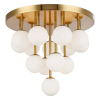 Megallan 14 Light 19.75 Inch Flush Mount