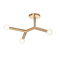 Morgan 3-Light Semi Flush Mount