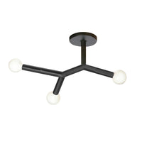 Morgan 3-Light Semi Flush Mount