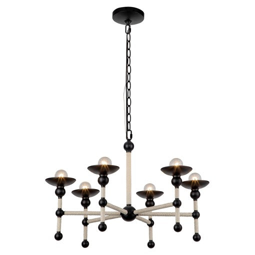 Nadine 6-Light 25" Chandelier