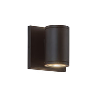 Nordic 4" (2" Dia.) LED Exterior Wall