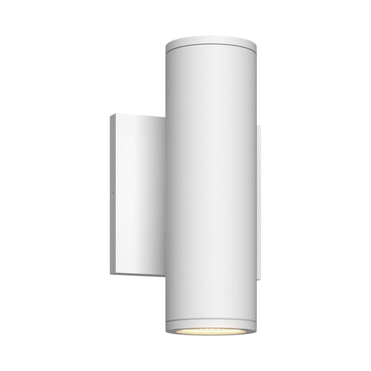 Nordic 8" (2" Dia.) LED Exterior Wall