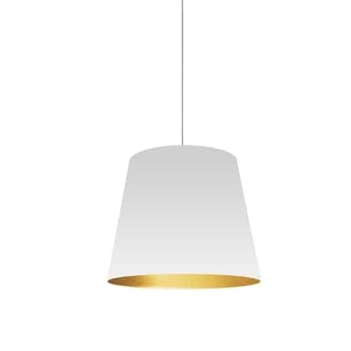 Oversized Drum 1-Light Small Pendant