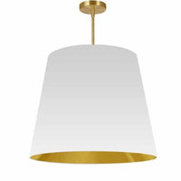 Oversized Drum 1-Light Large Pendant