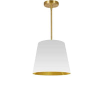 Oversized Drum 1-Light Small Pendant