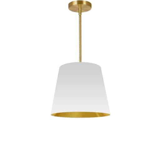 Oversized Drum 1-Light Small Pendant