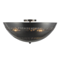 Overland 18" Flush Mount