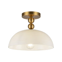 Paisley 12" Semi-Flush Mount