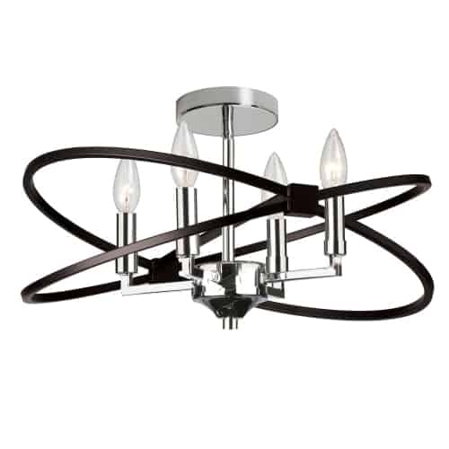 Paloma 4-Light Semi Flush