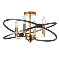 Paloma 4-Light Semi Flush