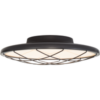 Dot 13" Caged Flush Mount