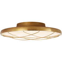 Dot 13" Caged Flush Mount