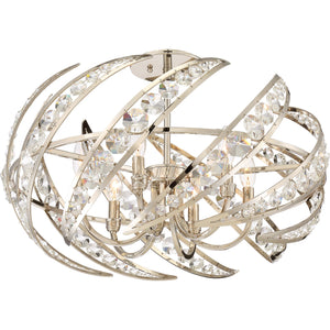 Crescent Semi Flush Mount