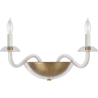 Brigitte Small Double Sconce