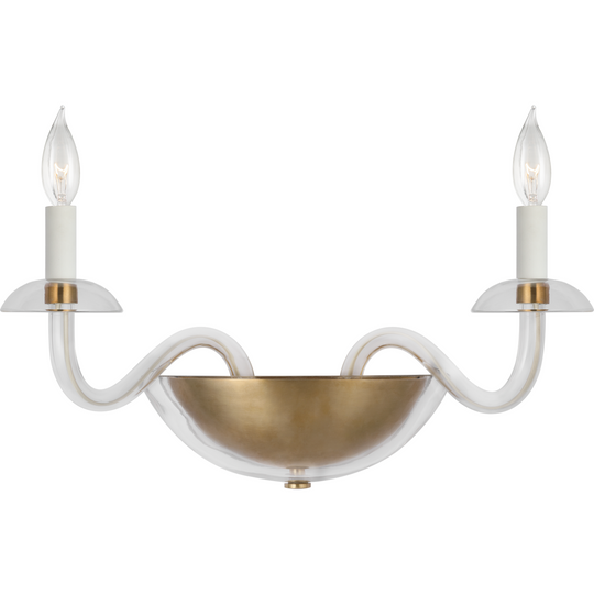 Brigitte Small Double Sconce