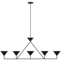 Orsay XL 5-Light Linear Chandelier