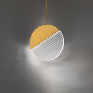 Crescent 10" LED Pendant