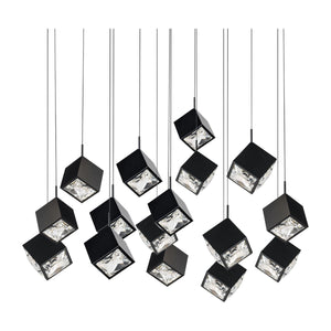 Ice Cube 14-Light Linear LED Multi Pendant