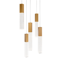 Cinema 5-Light Round Multi Pendant