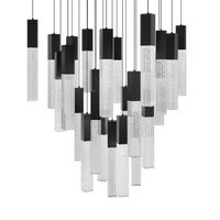 Cinema 25-Light Square Multi Pendant