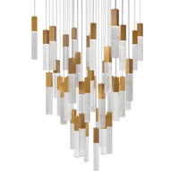 Cinema 41-Light Square Multi Pendant