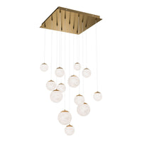 Pisces 13-Light 20" LED Square Multi Pendant