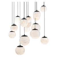 Pisces 15-Light 23" LED Round Multi Pendant