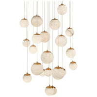 Pisces 21-Light 26" LED Round Multi Pendant