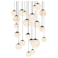 Pisces 21-Light 26" LED Round Multi Pendant