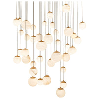 Pisces 41-Light 36" LED Square Multi Pendant