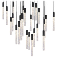 Magic 25-Light 28" LED Square Multi Pendant