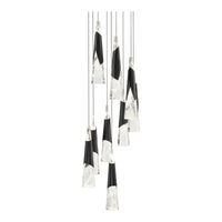 Kilt 9-Light 17" LED Round Multi Pendant