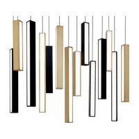 Chaos 40" LED Linear Pendant