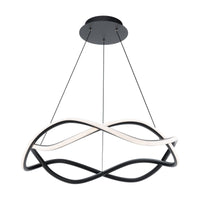 Swerve 26" LED Chandelier