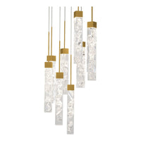 Minx 9-Light 17" LED Round Multi Pendant