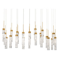 Minx 23-Light 54" LED Linear Multi Pendant