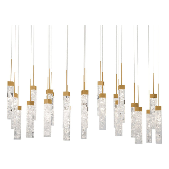 Minx 23-Light 54" LED Linear Multi Pendant
