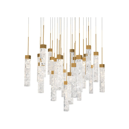 Minx 25-Light 28" LED Square Multi Pendant