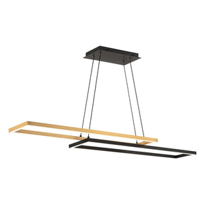 Double Entendre 42" LED Linear Pendant